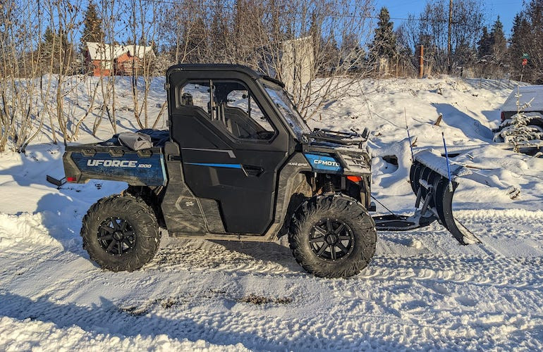 ​Buyer's Guide: A Comprehensive Look At Snow Plows For Your CFMoto UForce And CFMoto ZForce