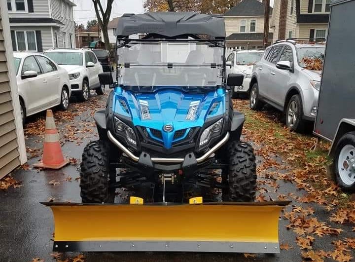 thumbnail image 2 of HD Plows 48" Snow Plow Blade Kit For CF MOTO CFORCE ATV (400, 500, 600, 800 Models) 2 of 2